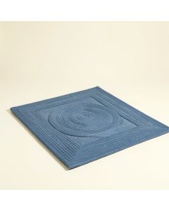 Aradia Braided Cotton Blue Area Rug (synthetic illustration; no displayed measurements)