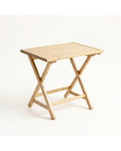 Hill Brook Compact Balcony Table - Beige (synthetic illustration; no displayed measurements)
