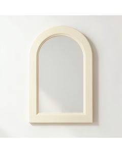 Cove Crossing Framed Wall Mirror - Cream (synthetic illustration; no displayed measurements)