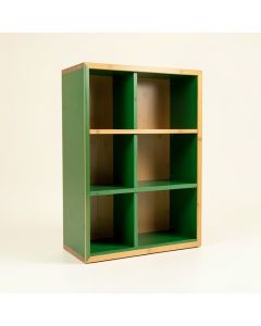 Shore Dale Freestanding Bookcase - Green (synthetic illustration; no displayed measurements)