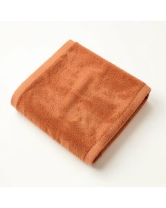 Pine Arc Bath Towel - Terracotta (synthetic illustration; no displayed measurements)