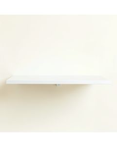 Meadow Bend Wall-Mounted Shelf - White (synthetic illustration; no displayed measurements)
