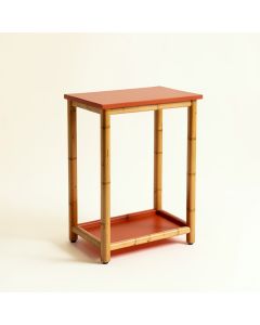 Slate Crest Freestanding Laundry Folding Counter - Terracotta (synthetic illustration; no displayed measurements)