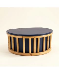 Aspen Dale Shoe Storage Bench - Navy (synthetic illustration; no displayed measurements)
