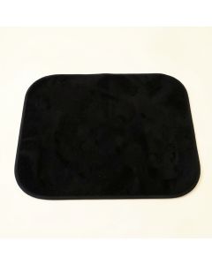 Oak Crossing Bath Mat - Black (synthetic illustration; no displayed measurements)