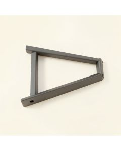 Two Rails Anchor Hanger Roller Sliding Standard Single Track Barn Door Hardware Kit (synthetic illustration; no displayed measurements)
