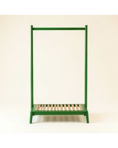 Glen Branch Empty Garment Rack - Green (synthetic illustration; no displayed measurements)