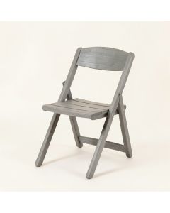 Cedar Canyon Folding Outdoor Chair - Gray (synthetic illustration; no displayed measurements)