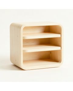 Harbor Arc Empty Mug-Storage Cabinet Insert - Ivory (synthetic illustration; no displayed measurements)