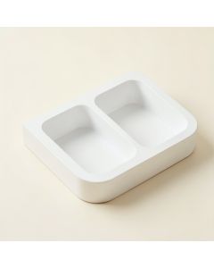 Juniper Bend Empty Pantry Drawer Organizer Insert - White (synthetic illustration; no displayed measurements)