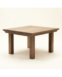 Modern Farmhouse Solid Wood Dining Table (synthetic illustration; no displayed measurements)