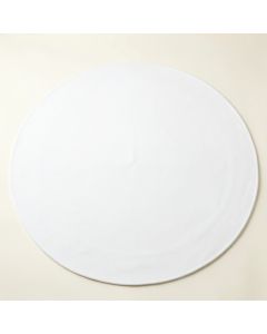 Elm Branch Round Area Rug - White (synthetic illustration; no displayed measurements)