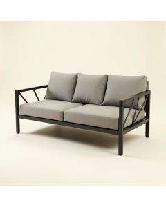 Archambault Patio Sofa With Cushions (synthetic illustration; no displayed measurements)