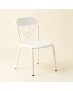 Slate Bluff Dining Chair - White (synthetic illustration; no displayed measurements)