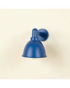 Harbor Dale Wall Sconce Mounted On A Plain Wall - Blue (synthetic illustration; no displayed measurements)