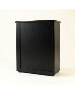 Hazel Dell Freestanding Laundry Folding Counter - Black (synthetic illustration; no displayed measurements)