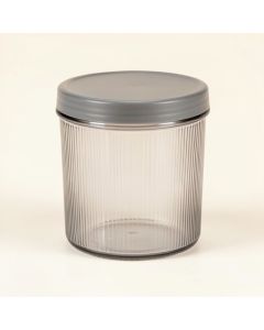 Spruce Arc Storage Canister With Lid - Gray (synthetic illustration; no displayed measurements)