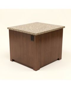 Cordova Kitchen Island With Granite (synthetic illustration; no displayed measurements)