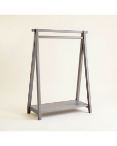 Flint Bridge Empty Garment Rack - Gray (synthetic illustration; no displayed measurements)