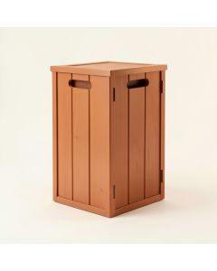 Summit Bend Closed Outdoor Storage Box - Terracotta (synthetic illustration; no displayed measurements)
