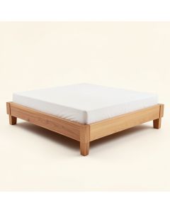 Dorinda King Solid Wood Low Profile Platform Bed (synthetic illustration; no displayed measurements)