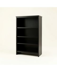 Pine Bridge Freestanding Bookcase - Black (synthetic illustration; no displayed measurements)