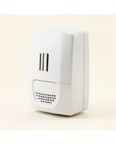 Photoelectric Smoke And Fire Alarm (synthetic illustration; no displayed measurements)