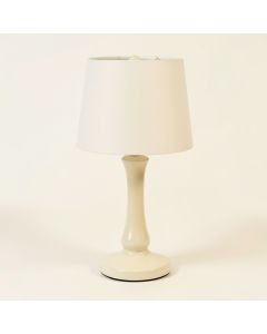 26 '' Cream Table Lamp (synthetic illustration; no displayed measurements)