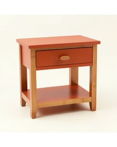 Holly Dell Nightstand - Terracotta (synthetic illustration; no displayed measurements)