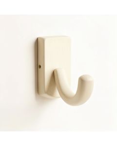 Heath Brook Wall-Mounted Robe Hook - Cream (synthetic illustration; no displayed measurements)