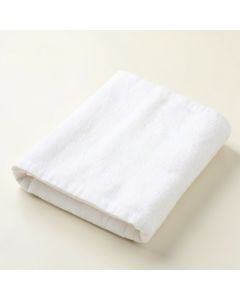 Field Bridge Bath Towel - White (synthetic illustration; no displayed measurements)