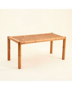 Meadow Bend Indoor Bench - Terracotta (synthetic illustration; no displayed measurements)