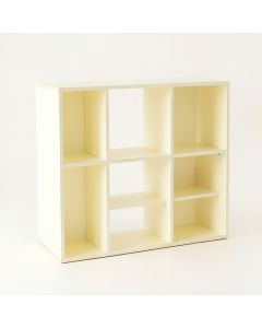 Alder Branch Desktop Shelving Unit - Ivory (synthetic illustration; no displayed measurements)