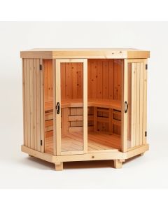 Radiant 3 Person Far Infrared Sauna (synthetic illustration; no displayed measurements)