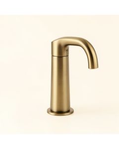 Luxury High Arc Vessel Sink Bathroom Faucet (synthetic illustration; no displayed measurements)