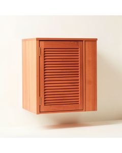 Laurel Dell Wall-Mounted Laundry Cabinet - Terracotta (synthetic illustration; no displayed measurements)