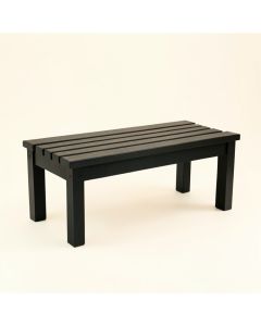 Maple Field Indoor Bench - Black (synthetic illustration; no displayed measurements)