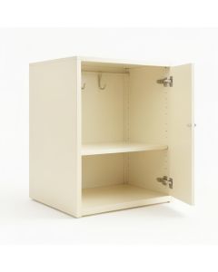 Sage Bend Empty Mug-Storage Cabinet Insert - Cream (synthetic illustration; no displayed measurements)