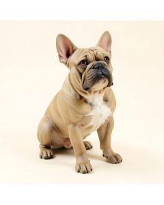 Abbotstown French Bulldog Statue (synthetic illustration; no displayed measurements)