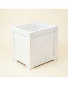 Summit Brook Closed Garden Compost Bin - White (synthetic illustration; no displayed measurements)
