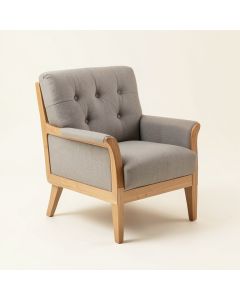 Aurora 30.5 '' Wide Tufted Armchair (synthetic illustration; no displayed measurements)