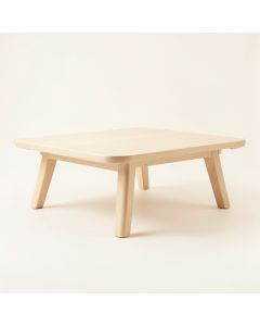 Flint Canyon Coffee Table - Ivory (synthetic illustration; no displayed measurements)
