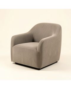 Peabody 21.75 '' Wide Polyester Slipper Chair (synthetic illustration; no displayed measurements)