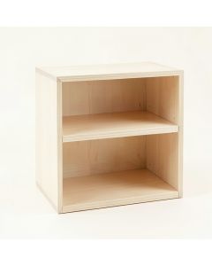 Laurel Bluff Low Toy Storage Unit - Ivory (synthetic illustration; no displayed measurements)