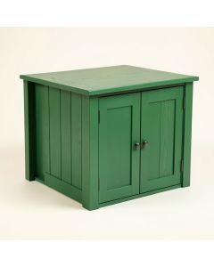 Rowan Canyon Empty Furniture-Style Litter Enclosure - Green (synthetic illustration; no displayed measurements)