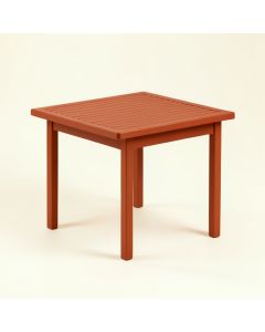 Clay Dale Patio Table - Terracotta (synthetic illustration; no displayed measurements)