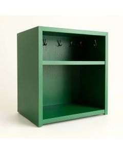 Sage Bluff Empty Mug-Storage Cabinet Insert - Green (synthetic illustration; no displayed measurements)