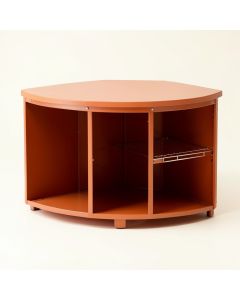 River Bend Empty Countertop Canister Rack - Terracotta (synthetic illustration; no displayed measurements)