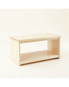 Flint Brook Indoor Bench - Ivory (synthetic illustration; no displayed measurements)