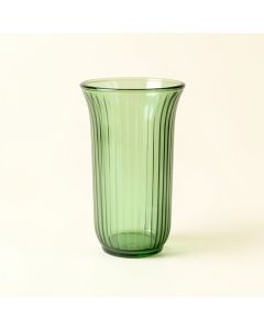 Laurel Branch Empty Decorative Vase - Green (synthetic illustration; no displayed measurements)